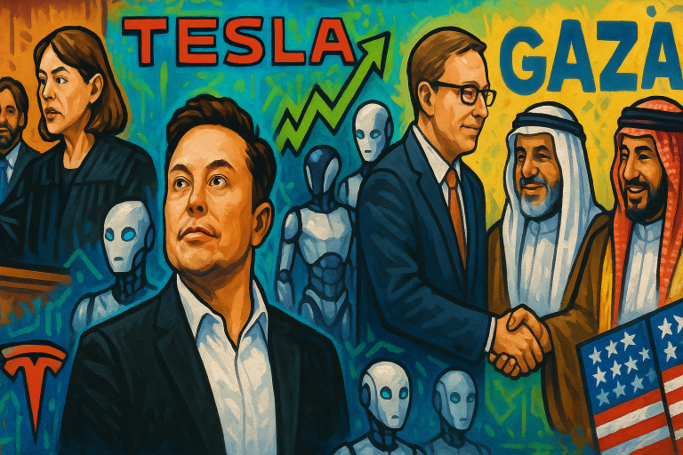 Evening digest: US to sign TikTok deal on Thursday, Tesla stock gains