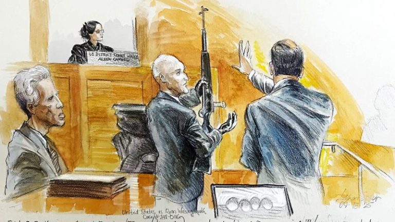 Trump assassination attempt suspect Ryan Routh questions first witnesses as case nears its final stage