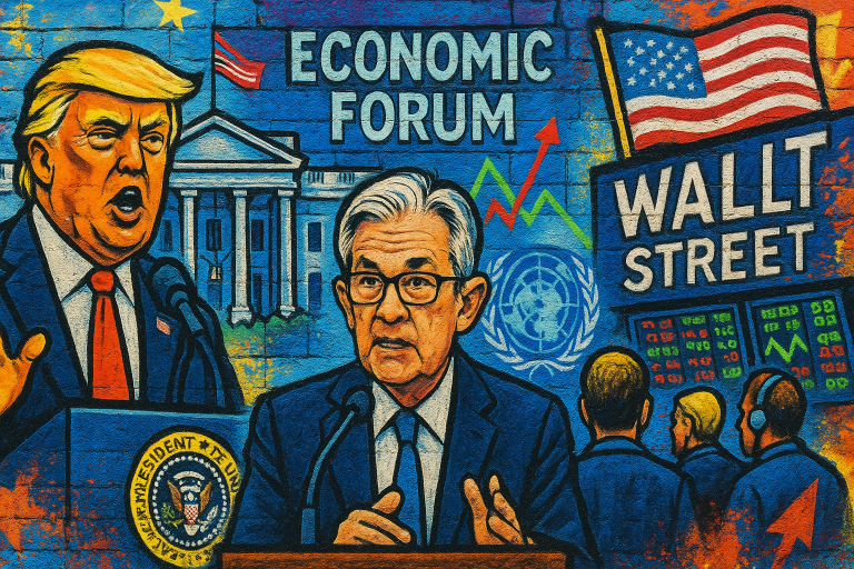 US digest: Trump endorse Milei, Powell signals another cut, stocks recover slightly