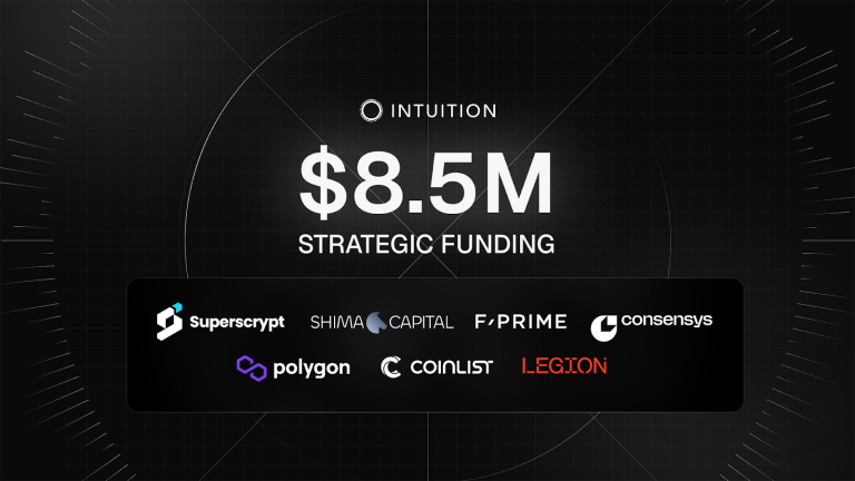 Intuition launches mainnet with $8.5M to build the trust layer for AI and the internet