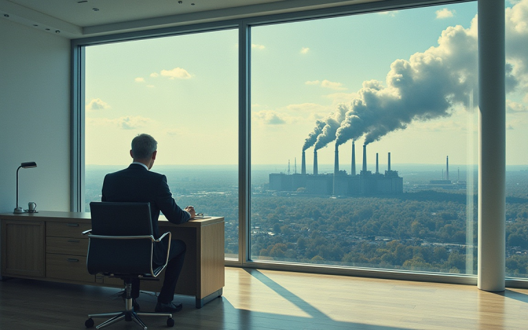 It’s not their jets, it’s their stocks: how the rich ‘outsource’ their carbon footprint