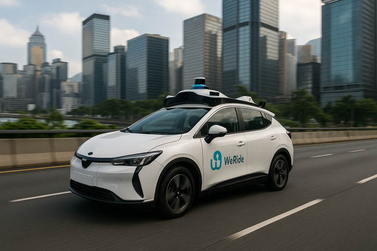 China’s robotaxi race goes global as WeRide debuts in Hong Kong